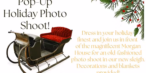 Pop Up Holiday Photo Shoot!
