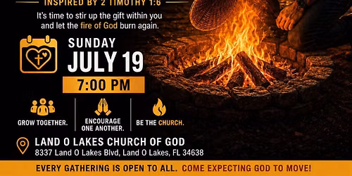 Community Gathering: Fan Into Flame