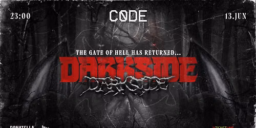 C0DE | DARKSIDE \u2014 HARD EDITION W\/ ZKU & ZED (PORTUGAL DEBUT)