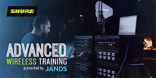 Shure Advanced Wireless Training Perth
