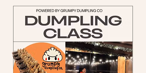 Dumpling Class with Grumpy Dumpling Co