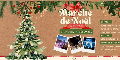 Journ\u00e9e au March\u00e9 de No\u00ebl de Ciney \ud83c\udf84
