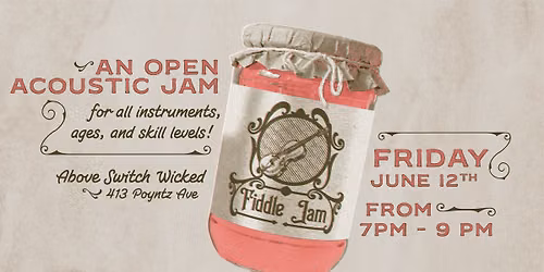 Fiddle Jam at Switch Wicked Studios