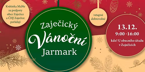 \ud83c\udf84 ZAJE\u010cICK\u00dd V\u00c1NO\u010cN\u00cd JARMARK 2025 \ud83c\udf84