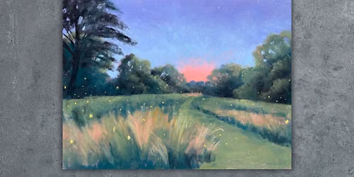 Soft Pastels: Evening Fireflies