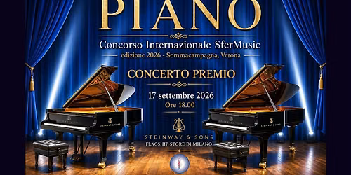 I vincitori del Concorso Internazionale \u201cTHE PIANO\u201d in concerto