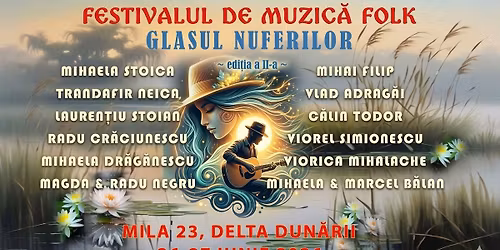 FESTIVALUL DE MUZICA FOLK GLASUL NUFERILOR Editia a IIa