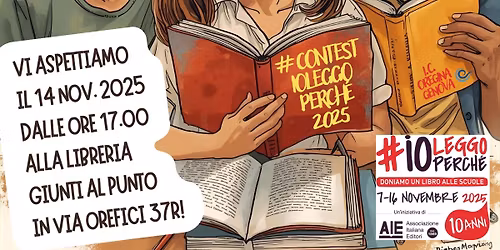 Apri un libro, alza la testa!   #contestioleggoperche2025