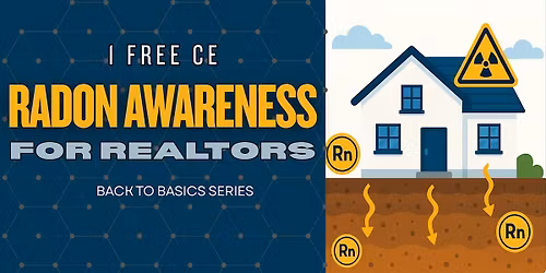 1 CE: Radon Awareness for Realtors (FREE)