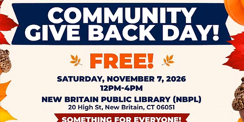 Community Give Back Day- New Britain, CT
