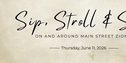 SIP, STROLL & SHOP