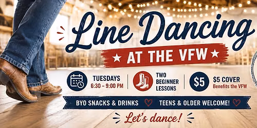 Line Dancing at the Basehor VFW