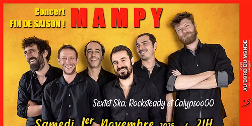 Concert FIN DE SAISON avec MAMPY !!