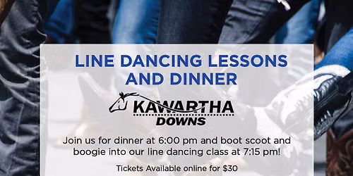 Line Dancing Lessons (Dinner Included)