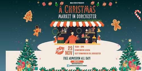 A Christmas Market in Dorchester