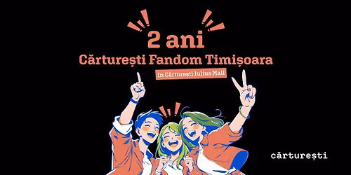 \ud83c\udf38 2 ani de aniversare c\u0103rture\u0219ti timi\u0219oara f a n d o m \ud83c\udf38