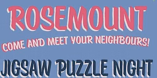 Community Jigsaw Puzzle Night