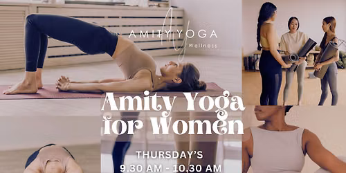 Amity Yoga for Women - Thursday mornings in Rainhill Village Hall