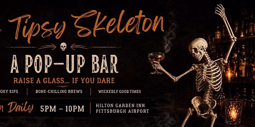 The Tipsy Skeleton, a pop-up bar