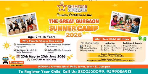The Great Gurgaon Summer Camp 2026