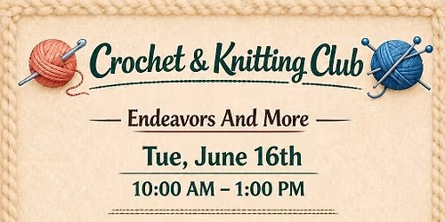 Crochet & Knitting Club