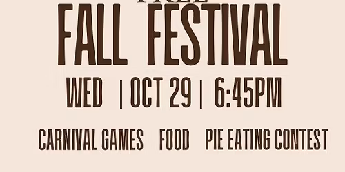 Fall Festival at Maranatha Baptist Church