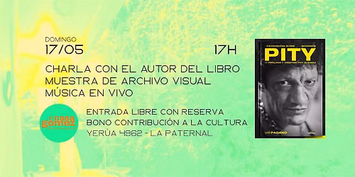 Presentaci\u00f3n Libro PITY Piedrabuena Blues