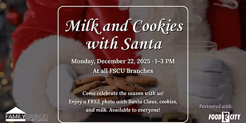 Milk and Cookies with Santa \u2013 Albertville, AL (Food City)