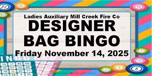 Designer Bag Bingo