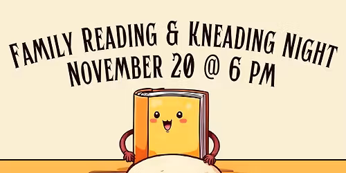 Family Reading & Kneading Night