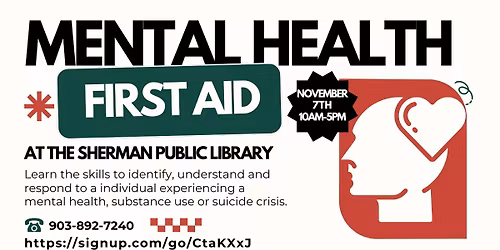 Mental Health First Aid