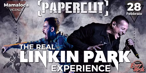 28\/2 - PAPERCUT - LINKIN PARK Tribute Band @ Mamaloca Street Bar - Vicenza