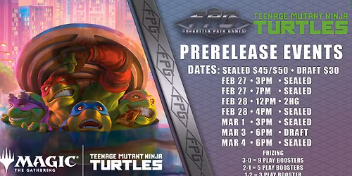 MTG Teenage Mutant Ninja Turtles Sealed