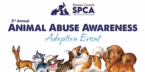 Animal Abuse Awareness adoption event