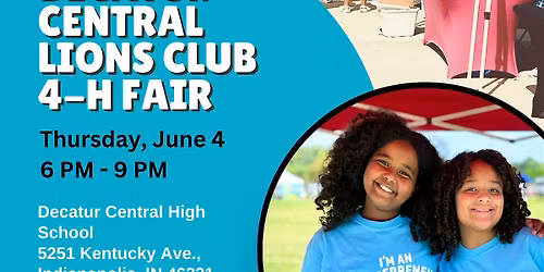 Kids Markets at the Decatur Central Lions Club 4H Fair