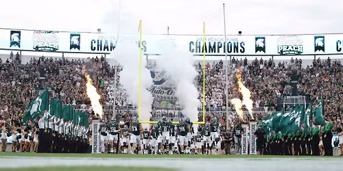 Parking Iowa Hawkeyes at Michigan State Spartans Womens Volleyball