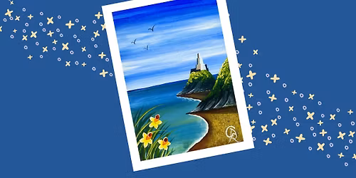 Founders & Co Grown Up Paint Along - Mumbles Lighthouse