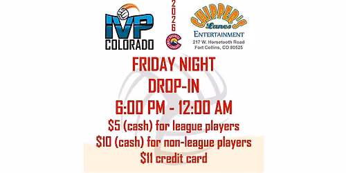 Chipper's Friday Night Drop-In