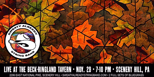 Sweaty Already String Band // Beck-Ringland Tavern
