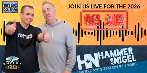 LIVE at the Fair: The Hammer & Nigel Show! (2026 Performance)