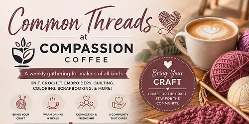 Common Threads at Compassion Coffee