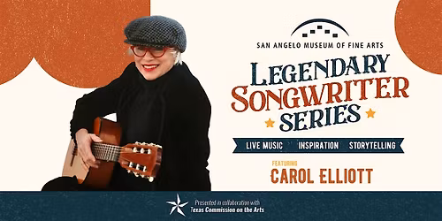 Legendary Songwriter Series at SAMFA: Carol Elliott