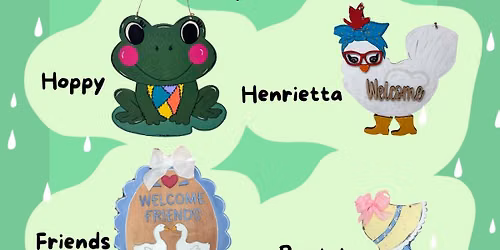 Adorable 18" Wood Door Hanger Workshop