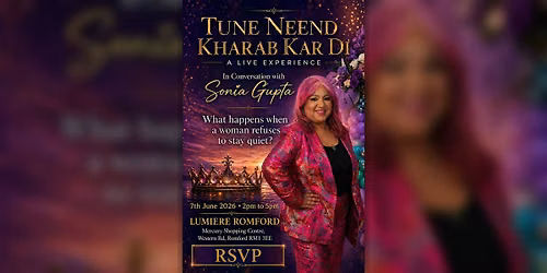 Tune Neend Kharab Kar Di:  Live Experience In Conversation with Sonia Gupta