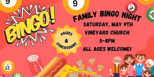 Family Bingo Night - Community Invited!!