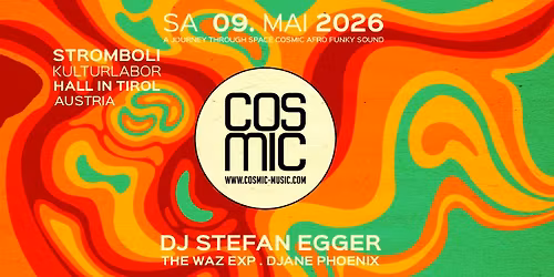 SA 09.05. Stromboli - COSMIC - Dj Stefan Egger