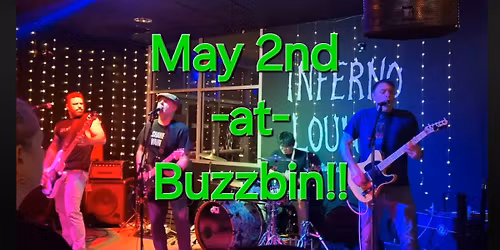 Shane Vain & The Village Vandals, Dirty Lines, and T.B.A. at Buzzbin!!