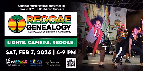 Reggae Genealogy 2026: LIGHTS. CAMERA. REGGAE.