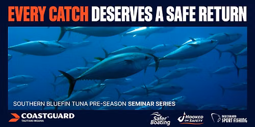 Southern Bluefin Tuna Pre-Season Seminar Series - Queenstown Hunting & Fishing