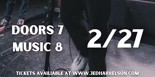 Jed Harrelson with TBA